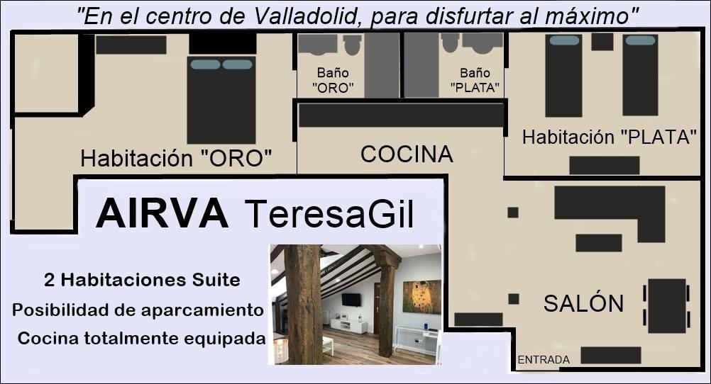 Airva: Apartamento Teresa Gil Valladolid Buitenkant foto